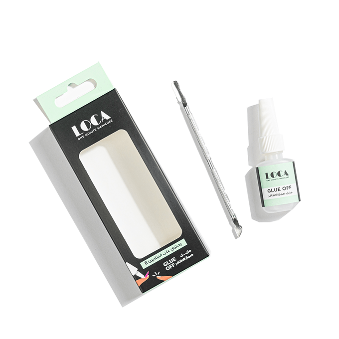 مزيل صمغ الاظافر يحتوي علي فيتامين E من لوكا 10 مل